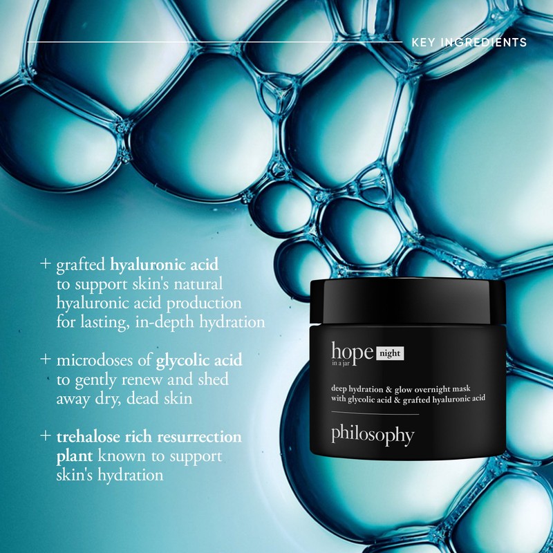 Philosophy Hope In A Jar Deep Hydration & Glow Overnight
