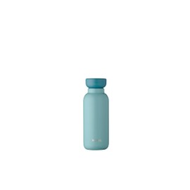 Mepal Thermal Ellipse 350ml Nordic Green - Keeps Drinks Cold or Hot for Long - Stainless Steel Water Bottle - Double Wall Insulated - Leak Proof