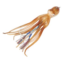 Simulation Squid Jigs for Saltwater Fishing, Lifelike Octopus Lures with Thick Tentacles, Attract Big Fish, Soft Body, for Fishing Enthusiasts