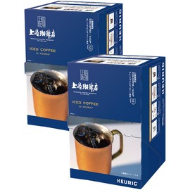 Keurig K-CUP Ueshima Coffee Iced Coffee, 2 Boxes, 24 Cups, 0.3 oz (9 g) x 12 Pieces x 2 Box Set