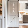 Pantry Room Decal, Kitchen Pantry Sticker, Food Pantry Door Vinyl