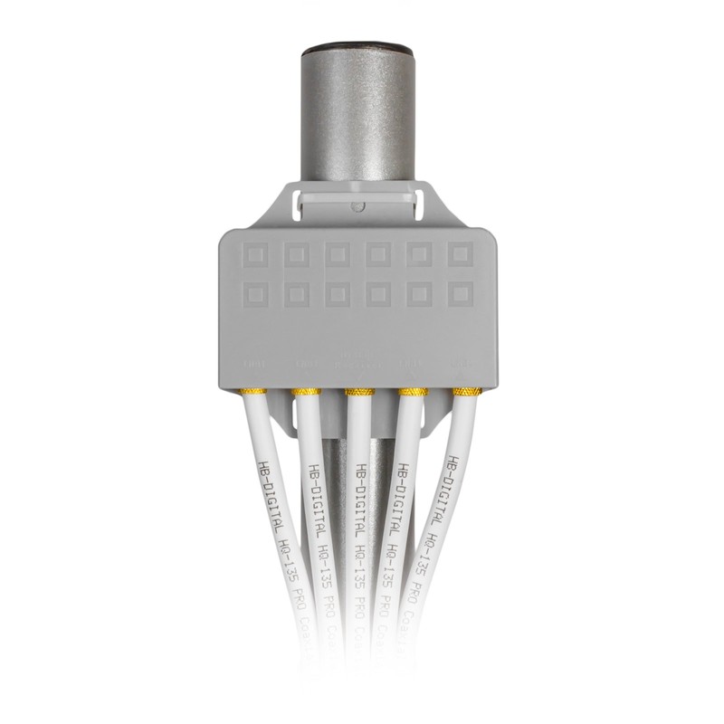 DiseqC Switch 4/1 with Weatherproof Housing HB-DIGITAL 4X SAT LNB