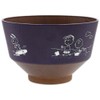 Marimo Craft SPZ-3861 Snoopy Soup Bowl, Indigo, Approx. Φ4.3 x