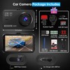 Dash Cam Front and Rear, Dashcam WiFi/APP Control Car Camera