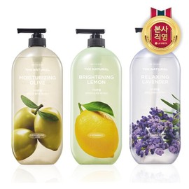 LG Household & Health Care On the Body The Natural Body Wash 900g x 2 (Choose 1 out of 3 types) - lavender / 온더바디 더내추럴 바디워시 900g x 2개 (3종 중 택1) - 라벤더
