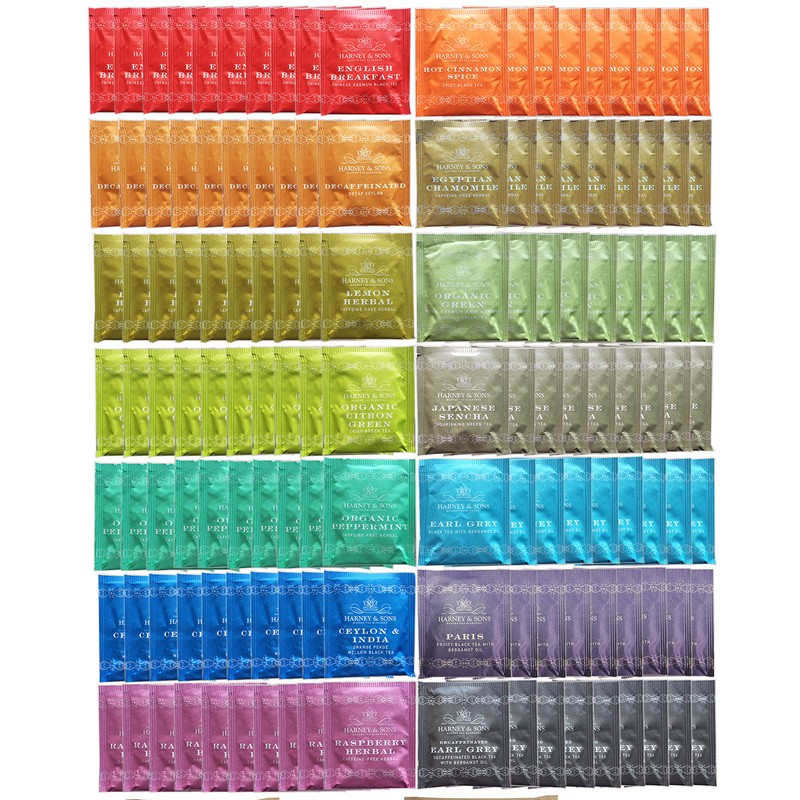 Harney & Sons Assorted Tea Bag Sampler 140 Count Great