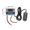 sourcing map 24V DC LED Digital Humidity Meter Sensor Hygrometer