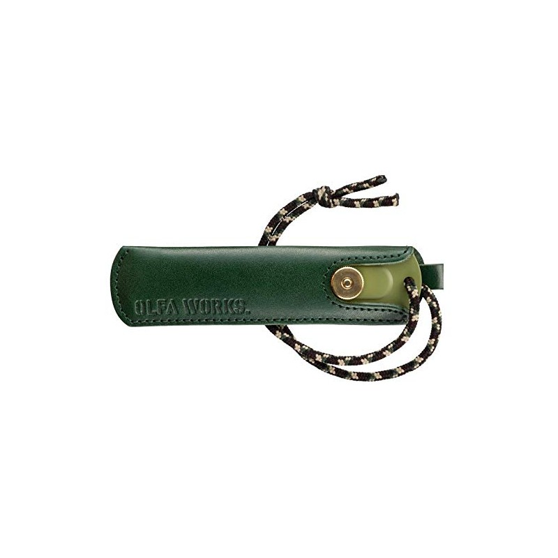 Olfa Works BK Leather Case Green OW-C01-G