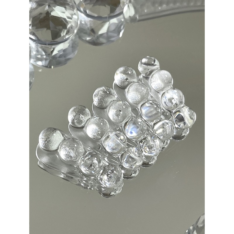 Clear Blanc Transparent Handmade Nail Tips - Ballerina / 클리어블랑