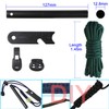 Fire Starter Fire Steel with Multifunctional Scraper, 7 Core Strands