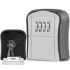 Diyife Key Safe with 4-Digit Combination Code, Waterproof, High Performance Combination Key, Safe Storage Lock Box for Home, Garages, School, Replacement House Keys (Wall Mounting)