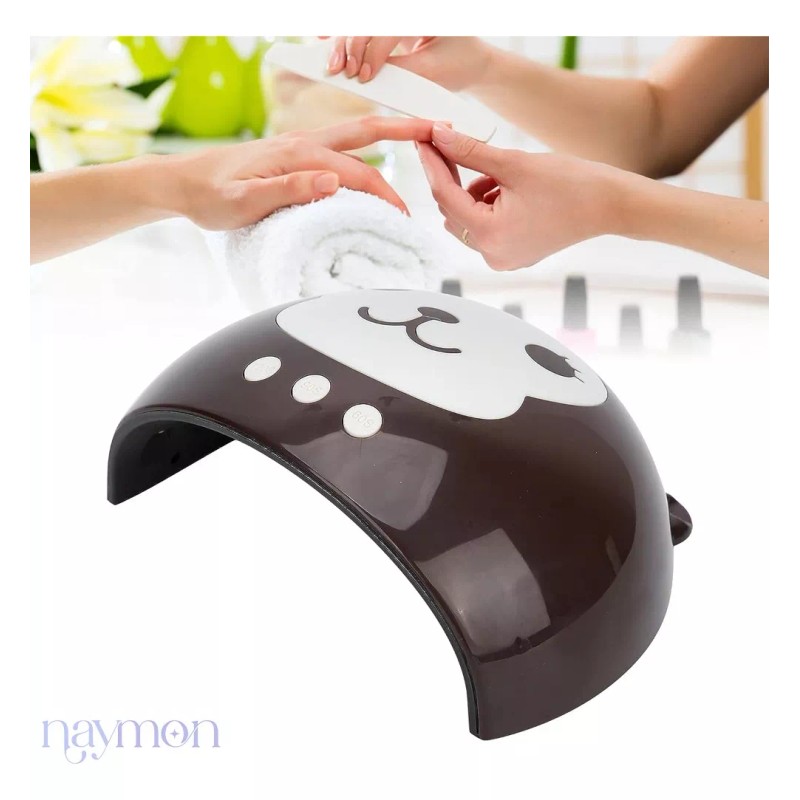 Naymon Lampara Led Uv Uñas Acrilico Gelish Secador Spa Profesional