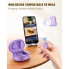tiktok Remote Control Scrolling Ring Purple