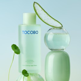 TOCOBO Cica Calming Aqua Toner 200 ml Tónico Facial Calmante e Hidratante para Piel Sensible