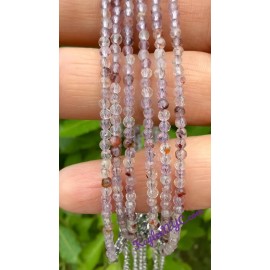 Wholesale Lot 6 Pcs 2mm Natural Super Seven  Anklets Crystal Healing Energy