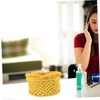 CAXUSD Nordic Style Cotton Rope Basket Versatile Storage for Cosmetics