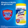 Lysol Toallitas Desinfectantes Lysol De Superficies Citrus 80 Toallitas