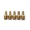 LTWFITTING Brass Barbed Fitting Coupler/Connector 3/8" Male BSPT x 3/8"(10mm)