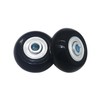 Silent Wheel Series Replacement Tire Set for Suitcases, Shopping Carts,