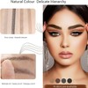 Liquid Eyebrow Pen, Microblading Black Eyebrow Pencil, Waterproof Microblading Eye