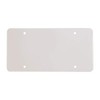 GG Grand General 60080 Clear Plastic License Plate Protector, Flat Style