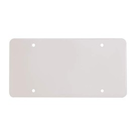 GG Grand General 60080 Clear Plastic License Plate Protector, Flat Style