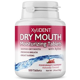 Xylident Xylitol Tabletas Alivio Boca Seca Estimula Saliva Refresca Aliento Reduce Producción Ácido Extendido Acción Rápida 100 Unidades