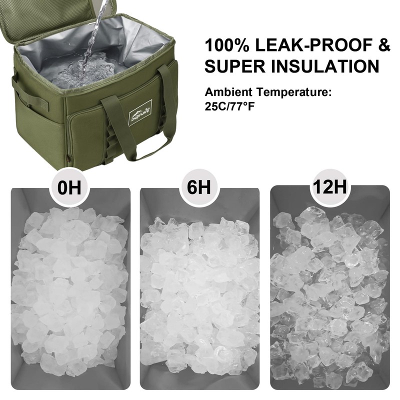Youngoa Cooler Bag 48 Cans Insulated Soft Cooler Ice Chest