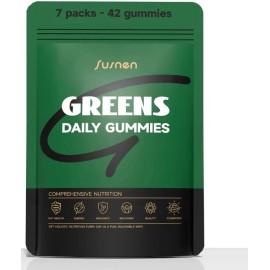 Greens Daily Gummies - 20+ Nutrients, Green Apple Flavor, Stress & Bone Support