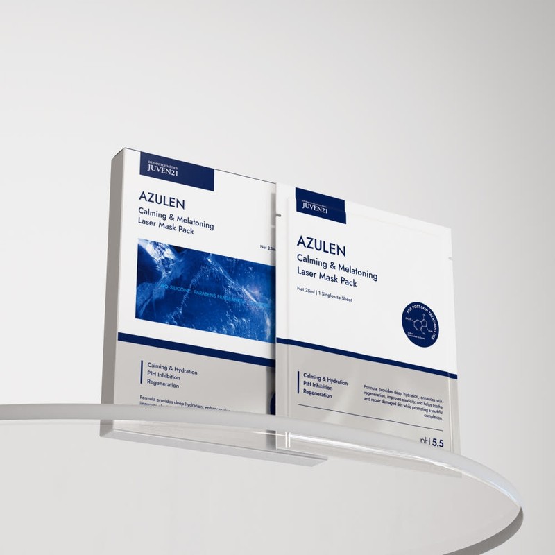 Juven 21 After Laser Exclusive Tranexamic Melatoning Calming Laser Mask