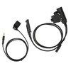 U94 PTT Adapter Cable Walkie Talkie Headset Adapter with Key