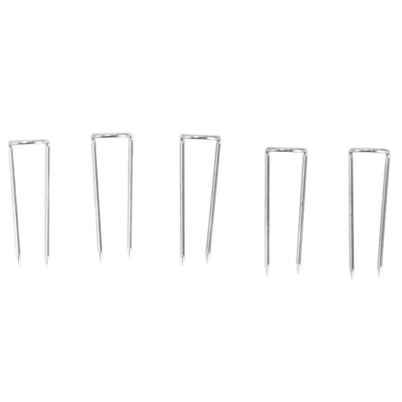 200Pcs Fork Pins U Shaped Stainless Steel Sturdy Durable Wide