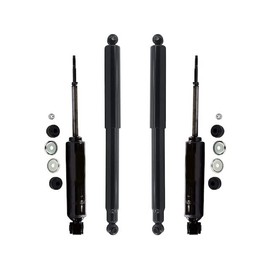 Front and Rear Shock Absorber Set - 4 Piece - Compatible with 1998-2003 Dodge Durango 4WD