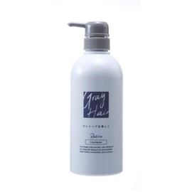 Racine Gray Hair Shampoo, 16.9 fl oz (500 ml), Gray Hair, Gray Hair, Yellowish, Large Capacity, Short, Salon Quality Treatment