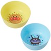 Lec Anpanman Snack Bowl, Set of 2, 4.7 x 4.7