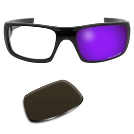 SOLODAD Replacement Lenses for Oakley Crankshaft OO9239 Sunglasses Polarized-Starry Purple