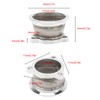 Turbo Adapter Flange 3 Bolt T3 to 3in V Band