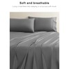 SAKIAO 100% Egyptian Cotton Sheets Full Size, Luxury Sheets 1000