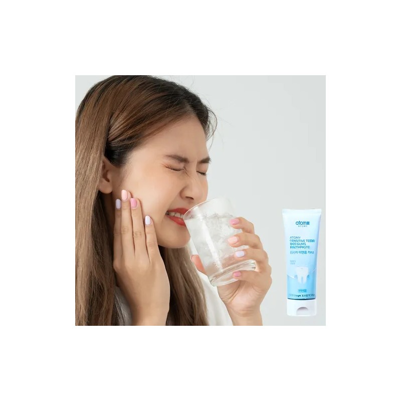 Pasta Dental Atomy Sensitive 100g Coreana Dientes Sensibles