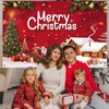 Large Christmas Banner Backdrop, Merry Christmas Photography Background, Party Decorations