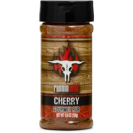 Gourmet BBQ Cherry Rub | No Artificial Flavors, No MSG Added | Runnin' Wild Foods, 5.6 ounces