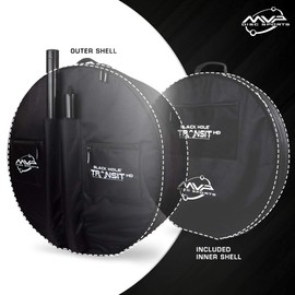 MVP Disc Sports Black Hole HD Transit Bag (Basket Not Included)