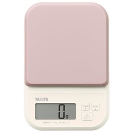 Tanita KJ-120 Cooking Scale, Pink, 0.3 oz (1 g) Unit, Calorie Mode, HOLD Mode, Kitchen, Scale, Cooking, Digital