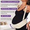 Maternity Belly Band with Back Support – Over-the-Shoulder Pregnancy Support