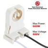 PATIKIL T8 Lamp Holder, 30pcs Non-shunted Tombstone Light Socket G13