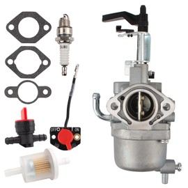 Carbhub 20B-62302-30 Carburetor for Robin Subaru EX40 14HP EX400D EX400DS EX400SE RGX7500 PKX401T Engine Generator for 20B-62302-20 20B-62302-10 20B-62302-00 with Spark Plug Fuel Shut Off Valve