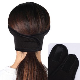 Risipu Half Face Mask Winter Warm Windproof Mask Thick Dustproof Breathable Mouth Cover for Skiing Snowboarding Motorcycling Winter Outdoor Sports (Black)