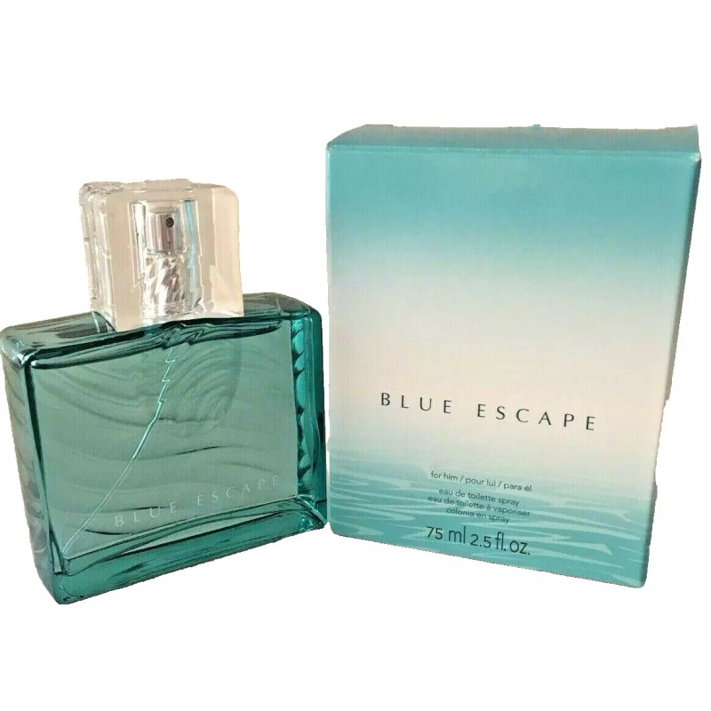 AVON BLUE ESCAPE MEN EAU DE TOILETTE, FRESH OCEAN MIST,