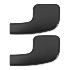 eMagTech 2PCS Front Right Wiper Arm Cover Compatible with 3 Series E90 E91 E92 E93 2004-2013 61617138991 7138991 Auto Windshield Wiper Arm Nut Cap Black