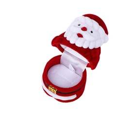 Fadcaer Christmas Jewelry Gifts Boxes, Small Gift Christmas Earring Ring Necklace Box Christmas Tree Pendant Gift Boxes Engagement Trinket Box Gift Packaging Accessories Storage for Festival (Red)